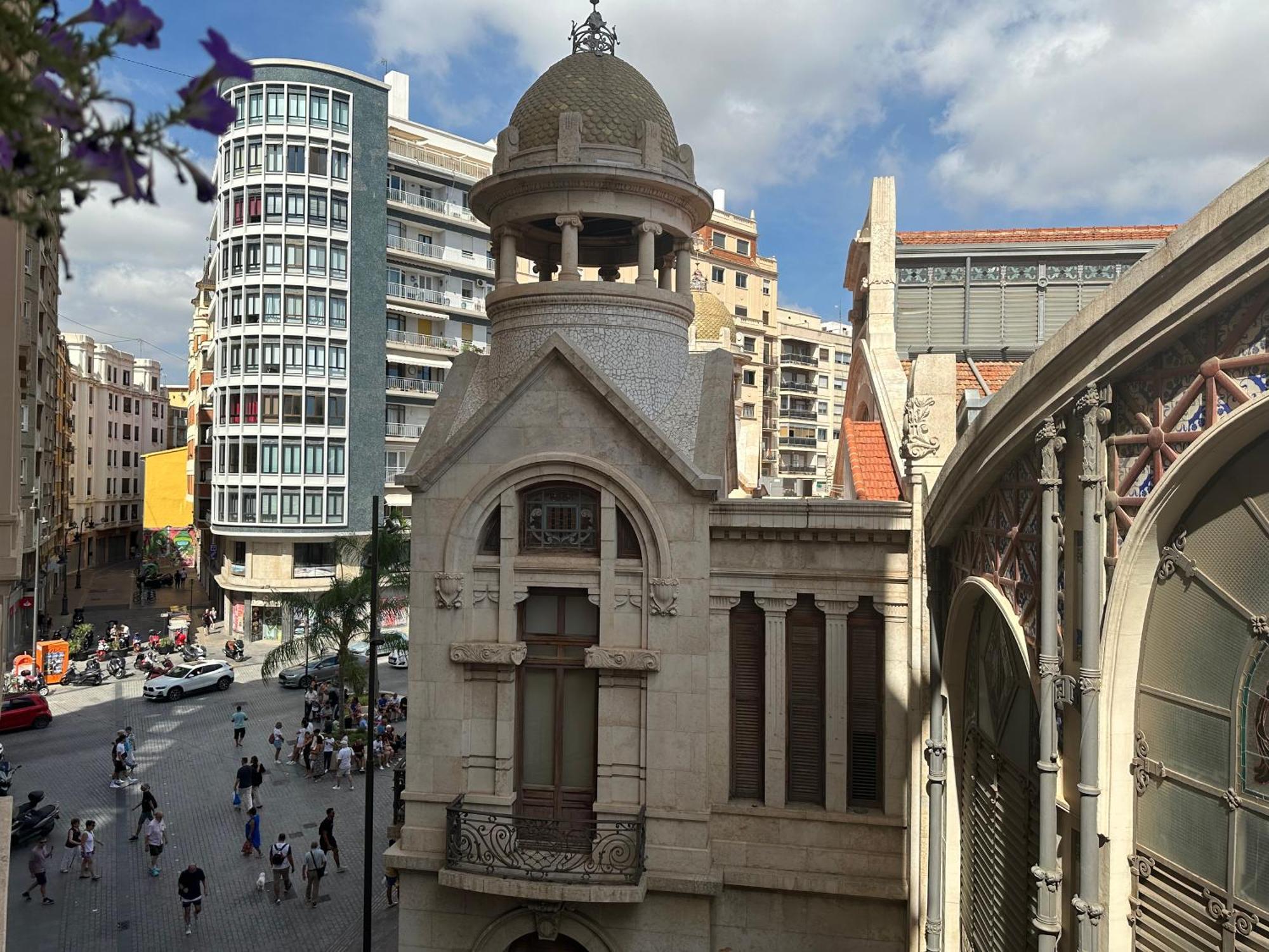 Mirador 1 Del Mercado Central - Habitacion Con Bano Privado En El Centro De La Ciudad Vella Valencia Exterior foto